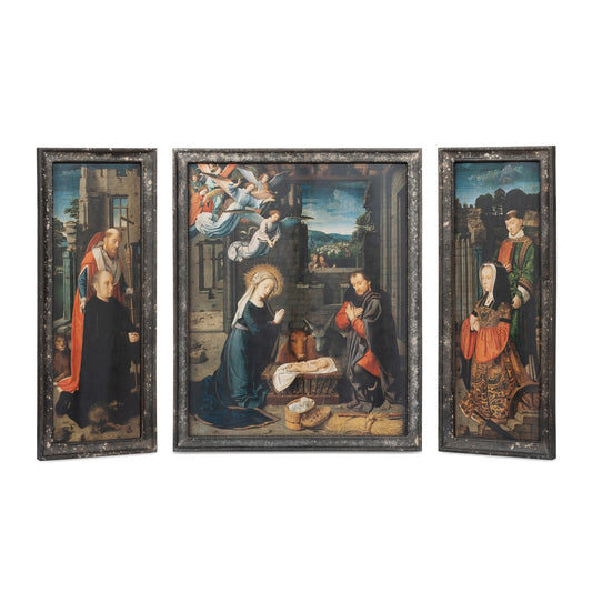 Holy Family Renaissance Tryptic, Set of 3 style shot 1