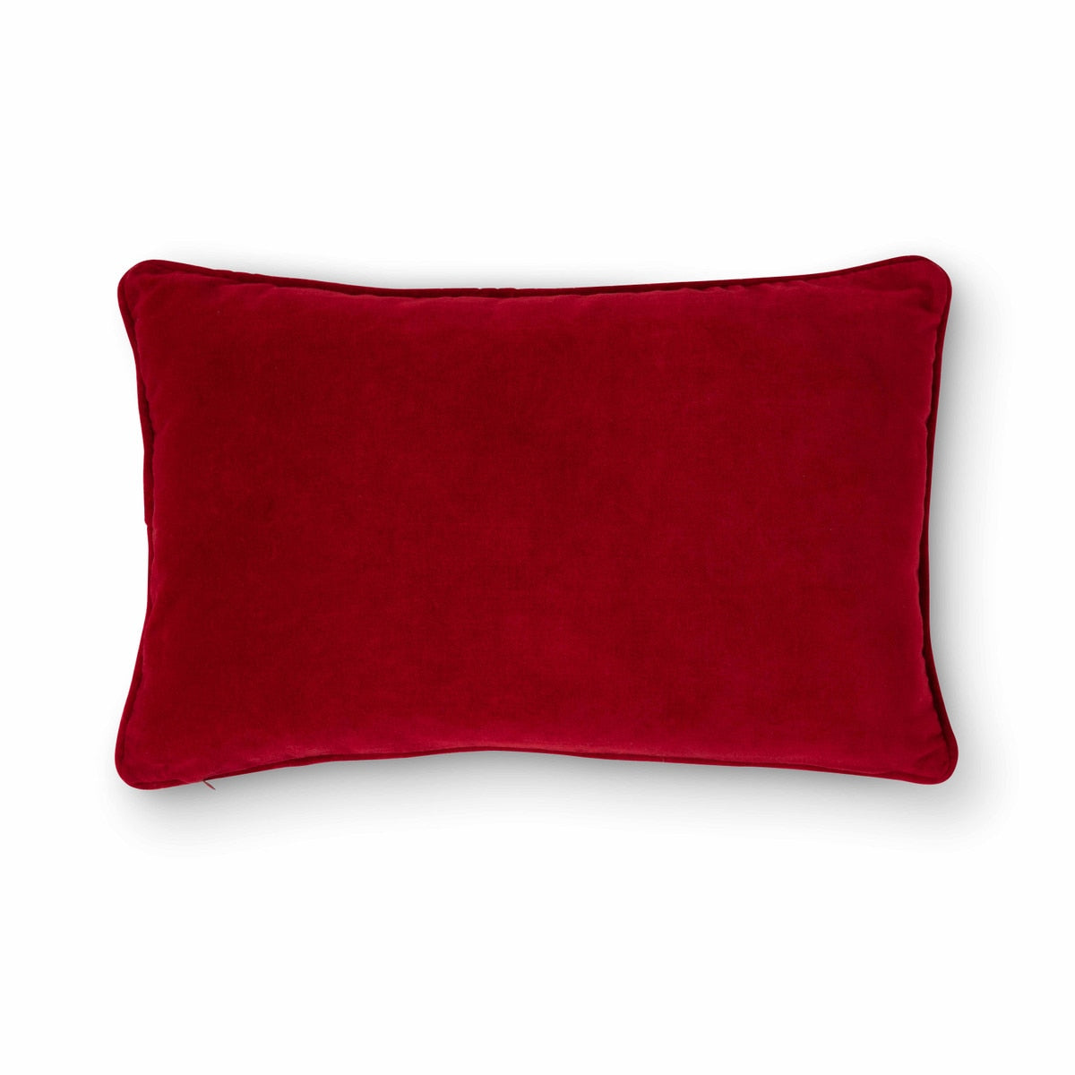 Snowflake Embroidered Cotton Pillow style shot 2