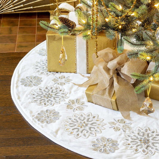 White Frost Tree Skirt