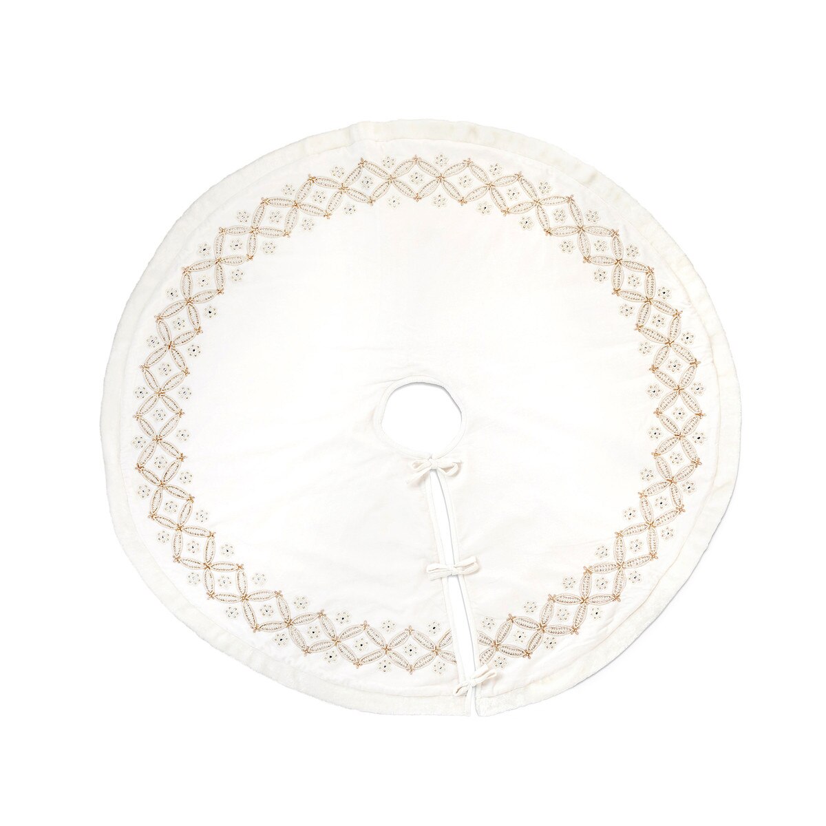 Petite Fleur Tree Skirt style shot 1