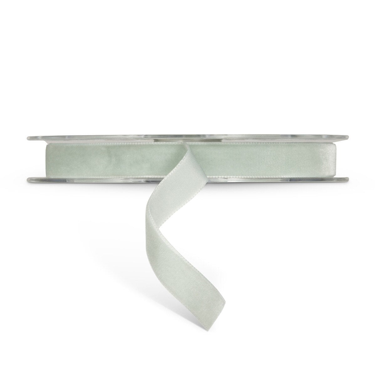 Swiss Velvet Silver Sage Ribbon, .625W style shot 1